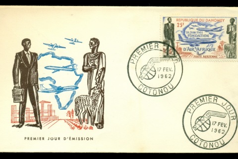 Dahomey-1962-Air Afrique