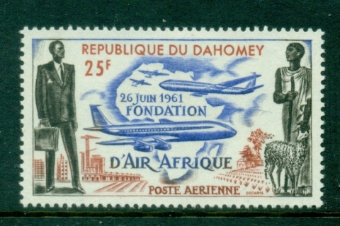 Dahomey-1962-Air Afrique