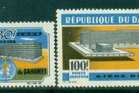 Dahomey-1966-WHO World Health Organisation Headquarters