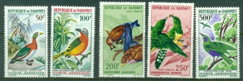Dahomey-1966-67-Birds-MUH