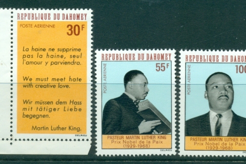 Dahomey-1968-Martin Luther King