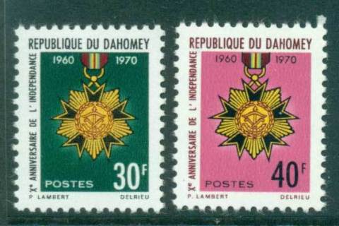Dahomey-1970-Independence Anniv.
