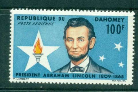 Dahomey-1965-Abraham Lincoln