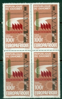 Dahomey-1962-Europ-Afrique-Block-4-MUH