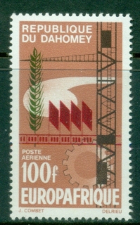 Dahomey-1962-Europ-Afrique-MUH