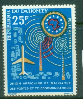 Dahomey-1963-African-Postal-Union-MLH