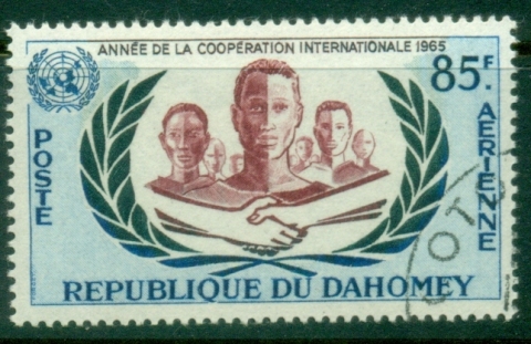 Dahomey-1965-ICY-International-Cooperation-year-85f-CTO