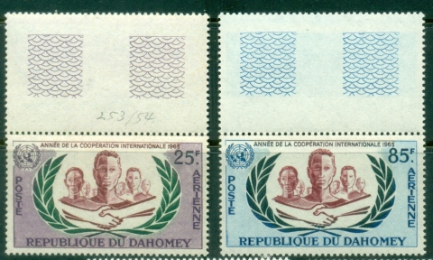 Dahomey-1965-ICY-International-Cooperation-year-MUH