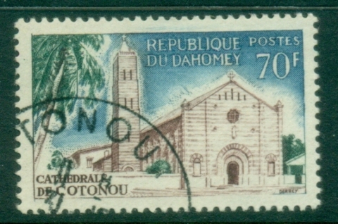 Dahomey-1966-Cotonou-Cathedral-FU