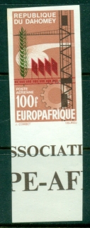 Dahomey-1966-Europ-Afrique-IMPERF-MUH