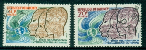 Dahomey-1969-ILO-50th-Anniversary-CTO