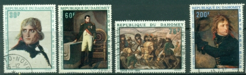 Dahomey-1969-Paintings-Bicentenary-birth-of-Napoleon-FU