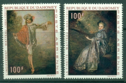 Dahomey-1971-Paintings-MUH