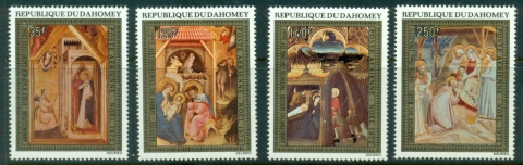 Dahomey-1972-Xmas-Paintings-MUH