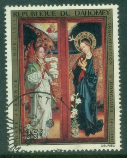 Dahomey-1974-Xmas-painting-35f-FU