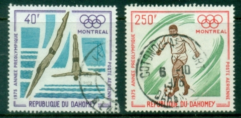 Dahomey-1975-Pre-Olympic-Year-FU