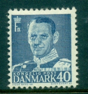 Denmark-1948-50-Frederik-IX-40o-dull-blue-MLH