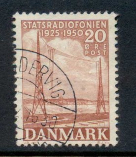 Denmark-1950-Kalundborg-Radio-Stn-FU