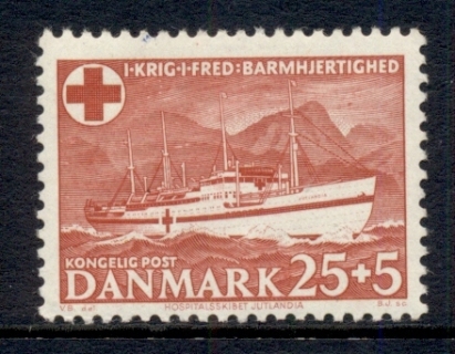 Denmark-1951-Red-Cross