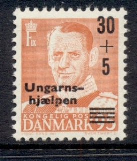 Denmark-1957-Red-Cross-Aid-to-Hungary-Opt-MUH