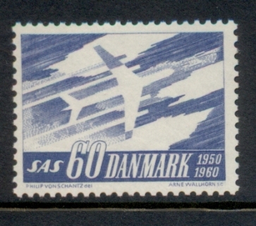 Denmark-1960-SAS-Scandinavian-Airline-MLH