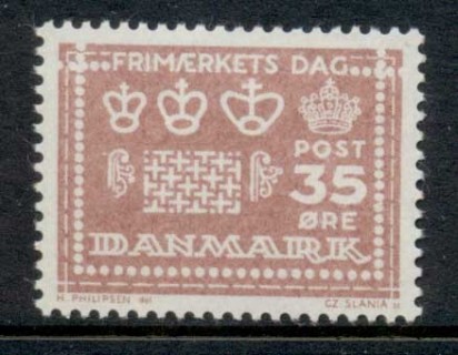 Denmark-1964-Stamp-Day-MLH