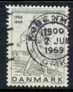 Denmark-1969-Agricultural-Society-FU