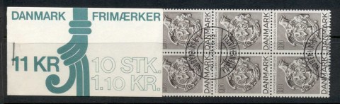 Denmark-1979-Viking-Art-booklet-CTO