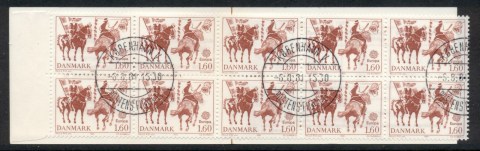 Denmark-1981-Tilting-at-Barrel-160k-booklet-CTO