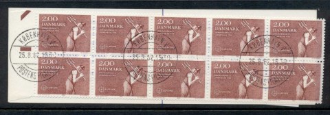 Denmark-1982-Europa-Abolition-of-Adscription-booklet-CTO