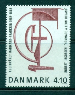 Denmark-1988-Danish-French-Cultural-Exchange-MUH-lot58499