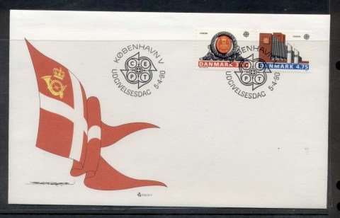 Denmark-1990-Europa-Post-Offices-FDC