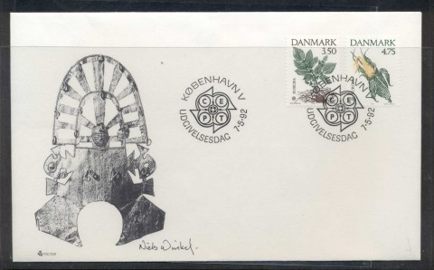 Denmark-1992-Europa-Columbus-Discovery-of-America-FDC