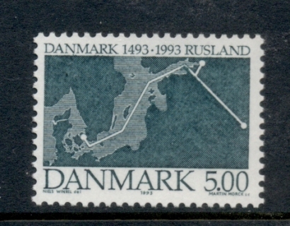 Denmark-1993-Danish-Russian-relations-500th-Anniversary-MUH