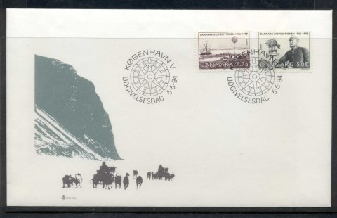 Denmark-1994-Europa-Scientific-Discoveries-FDC