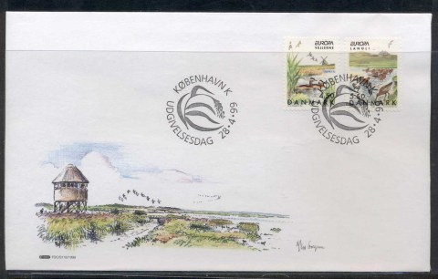 Denmark-1999-Europa-Nature-Parks-FDC