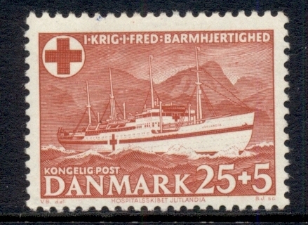Denmark-1951-Red-Cross