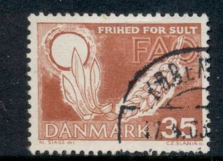 Denmark-1963-FFH-Freedom-From-Hunger-FAO-FU
