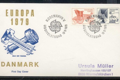 Denmark-1979-Europa-Communications-FDC