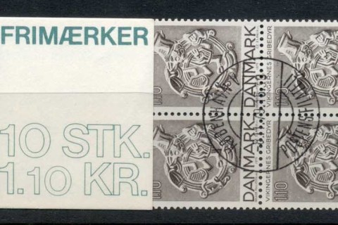 Denmark-1979-Viking-Art-booklet-CTO