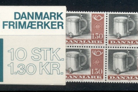 Denmark-1980-Silver-Tankard-1-30k-booklet-MUH