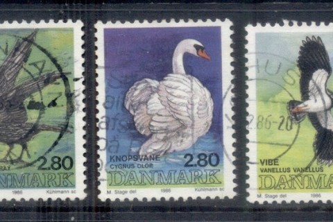 Denmark-1986-National-Birds-FU
