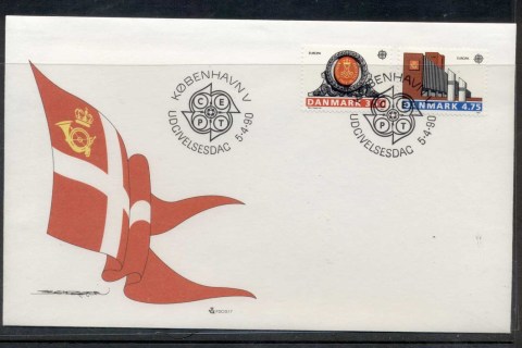 Denmark-1990-Europa-Post-Offices-FDC