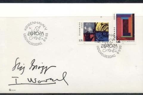 Denmark-1993-Europa-Modern-Art-FDC
