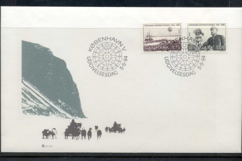Denmark-1994-Europa-Scientific-Discoveries-FDC