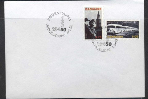 Denmark-1995-Europa-Peace-Freedom-FDC