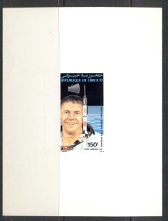 Djiboutu 1981 Space Anniversaries, Shepard Deluxe proof