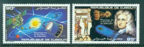 Djibouti 1986 Halley's Comet