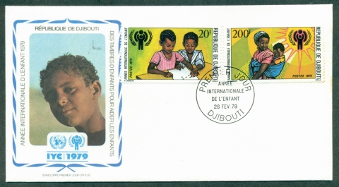 Djibouti-1979-IYC-International-Year-of-the-Child-FDC-lot31985