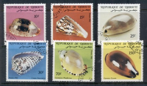 Djibouti-1982-Seashells-CTO